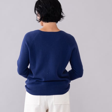 【予約販売】CA＆Co. カシミヤ　Vネックセーター