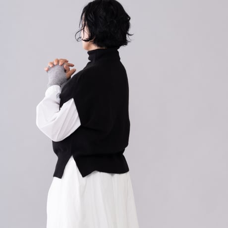 【予約販売】CA＆Co. YAK  ドロップショルダーベスト