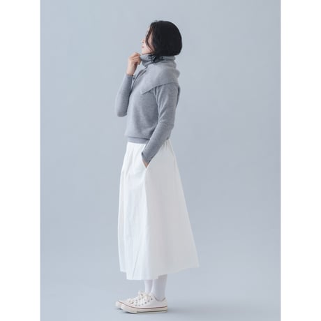 【予約販売】CA & Co. コットンフロントタックスカート