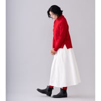 【予約販売】CA & Co. コットンフロントタックスカート