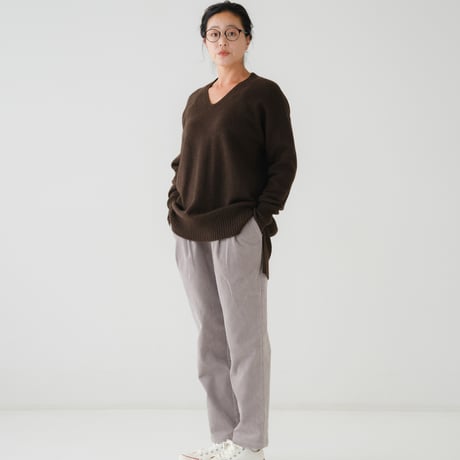 【予約販売】CA＆Co. YAK  Vネック サイドスリット チュニック