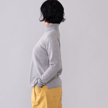 【予約販売】CA＆Co. カシミヤ　タートルネックセーター