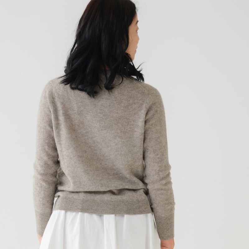 CA&Co. YAK クルーネックカーディガン | short finger CA&Co. YAK クルーネックカーディガン | short finger