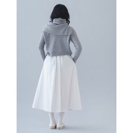 【予約販売】CA & Co. コットンフロントタックスカート