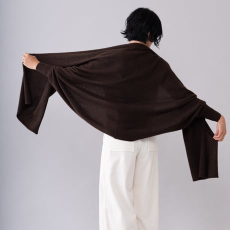 【予約販売】CA＆Co. YAK ショールカーディガン