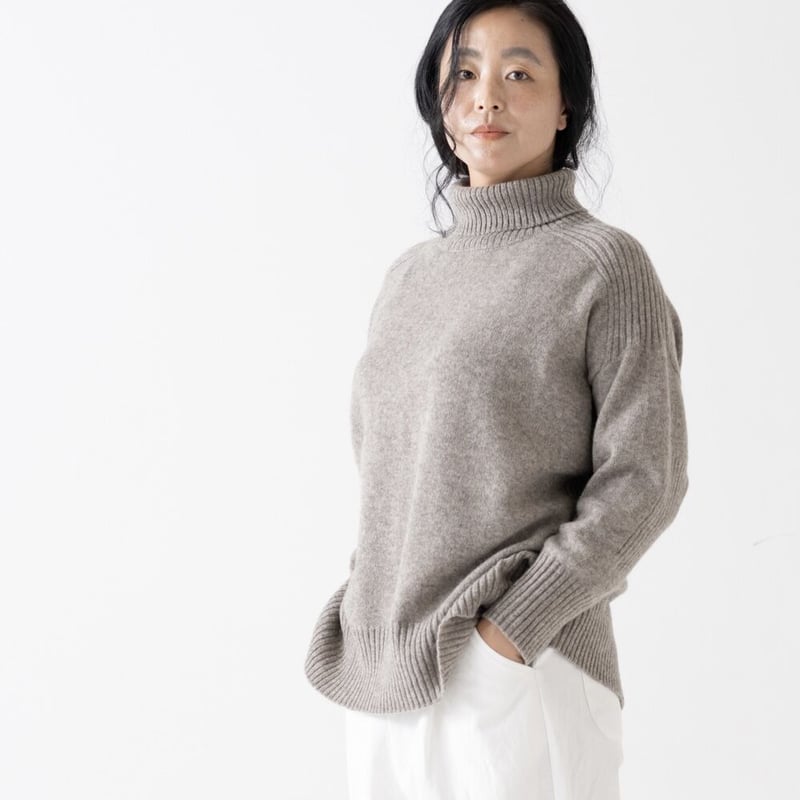 CA&Co. YAK スクエア タートルネックセーター | short finger CA&Co. YAK スクエア タートルネックセーター | short finger