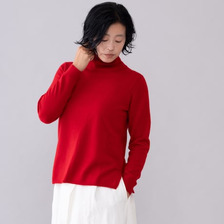 【予約販売】CA＆Co. カシミヤ　タートルネックセーター