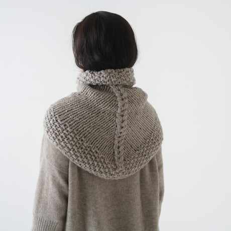 【予約販売】CA＆Co. 手編み　YAK  bulky warmer（big）