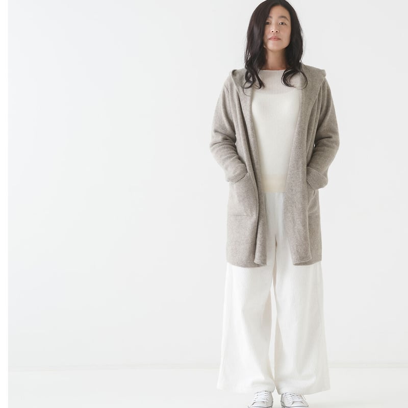 CA&Co. YAK フード付きロングカーディガン | short finger CA&Co. YAK フード付きロングカーディガン | short finger