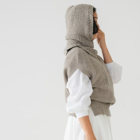 【予約販売】CA＆Co. 　YAK  cagoule（フード付きネックウォーマー）