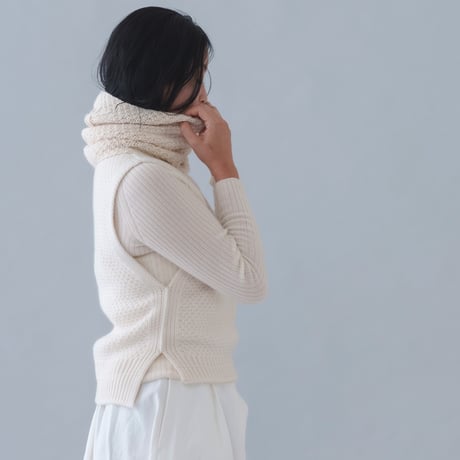 【予約販売】 Cashmere shoulder＆neck warmer