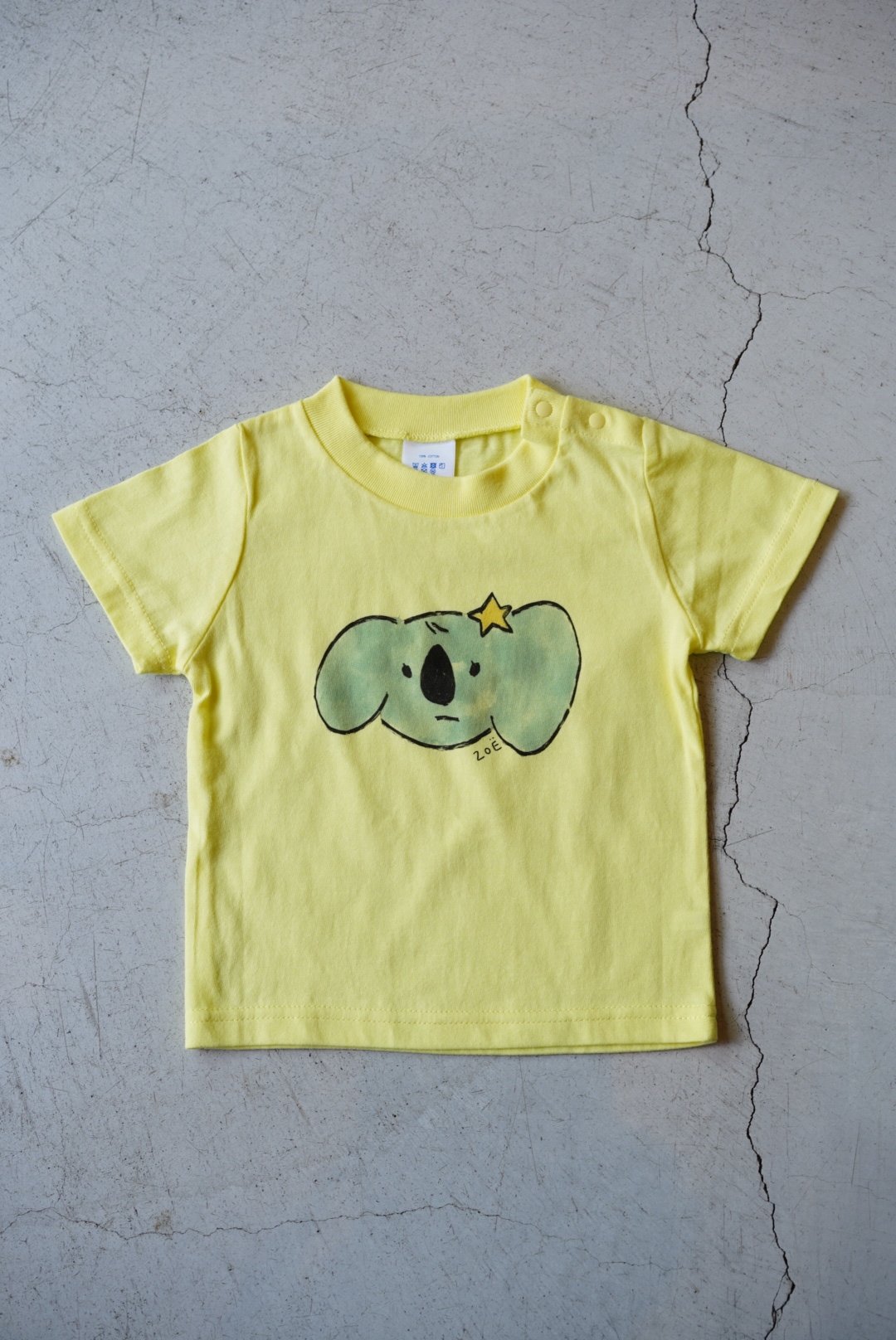 【美品】Koala Momo 長袖シャツ 絵画 アート 女の子のイラスト刺繍デザインが目を惹くロンT✨️ │パパス