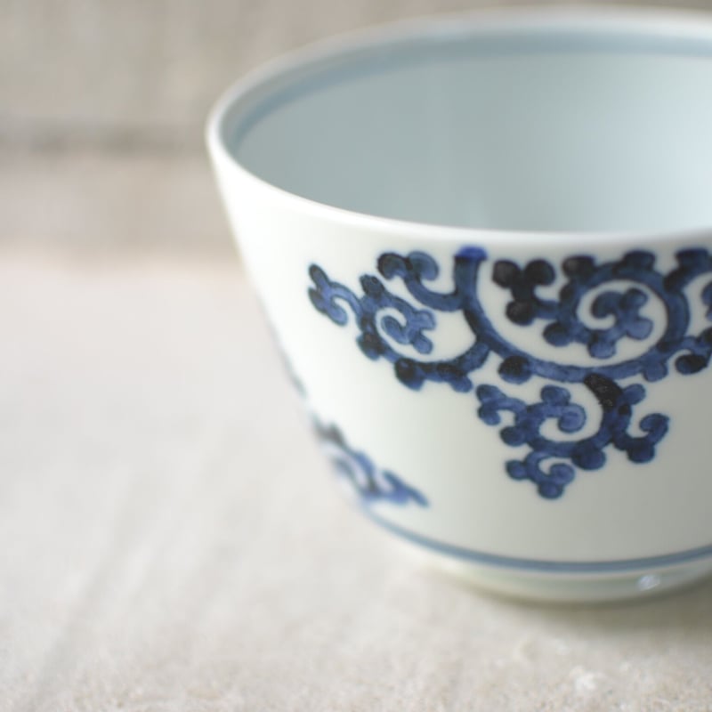 古染　鴛鴦紋　小杯　訳あり　送料込み250605 有田焼 古染付 松竹梅紋 コーヒー碗皿 200ml 宝泉窯の通販｜Studio1156