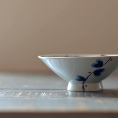 平碗　黄花唐草