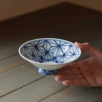 平碗　麻の葉紋