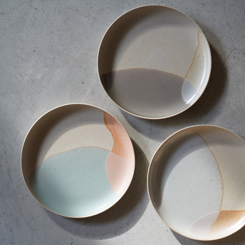 SAUce beni プレートM / L | ZOE L'Atelier de Poterie