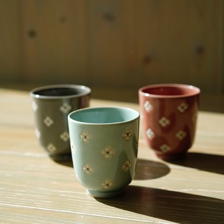 作家　陶芸作家　赤絵　渦巻き　スープカップ　マグカップ　ラテマグ 通販】若手陶芸アーティストの店 陶工房