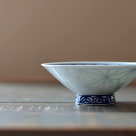 平碗　麻の葉紋