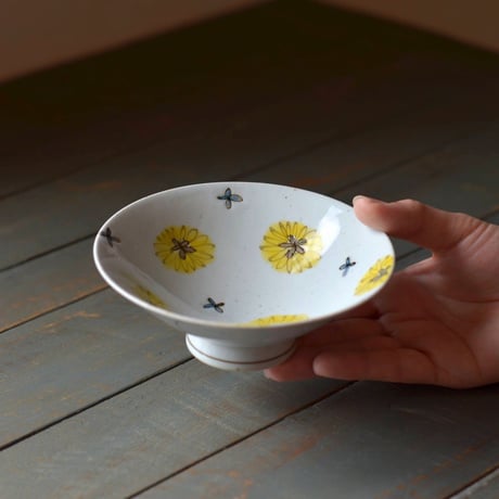 平碗　黄花ちらし