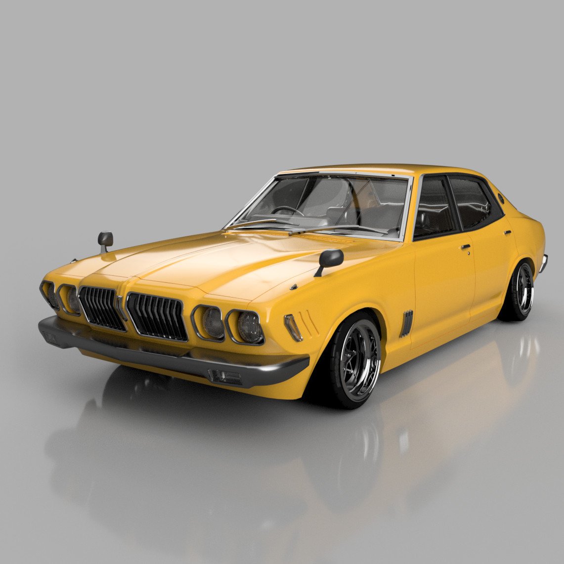 1/24スケール カーモデルキットタイプ「N-BU610 4ドア」 | スケール 