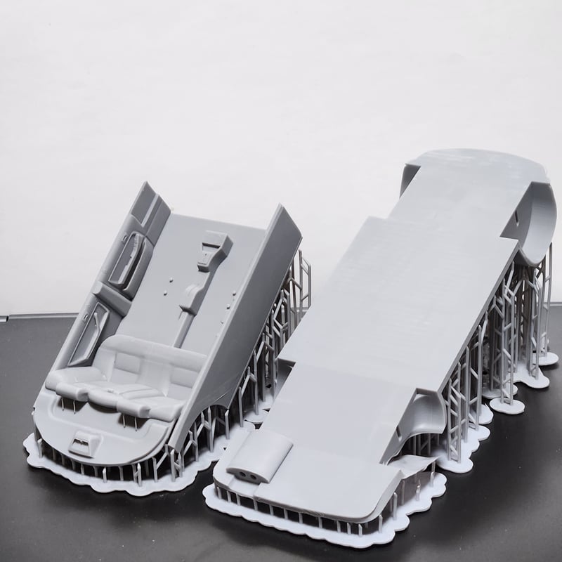 1/24スケール カーモデルキット タイプ「H-CBAC 左ハンドル 