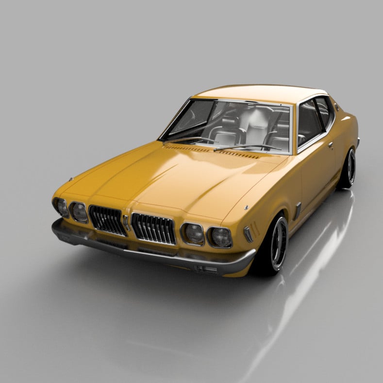1/24スケール カーモデルキットタイプ「N-BU610 2ドア 1/24スケール カーモデルキットタイプ「N-BU610 2ドア