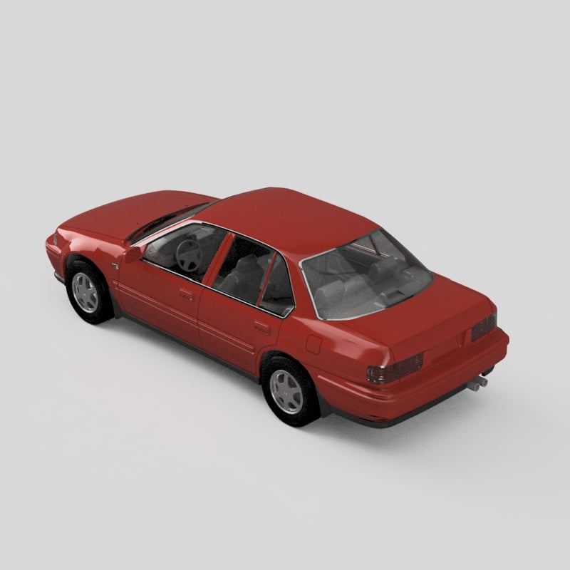 1/24スケール カーモデルキット タイプ「H-CBAC 左ハンドル 