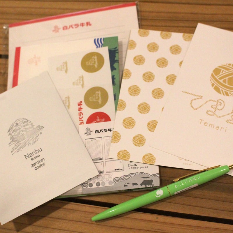 とっとりお手紙セット（コーヒー付） | てま里 -Temari- STORE