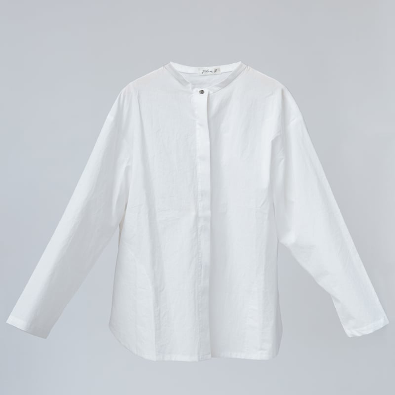 ワイズ ブラウス 比翼仕立て オフホワイト ホワイト M・L相当 VERRI  