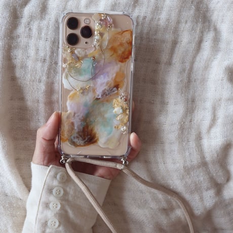 フルオーダー mobile case【ストラップ付きケース】