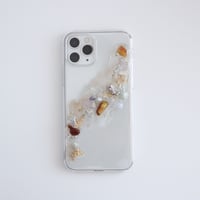 stone × beads mobile case
