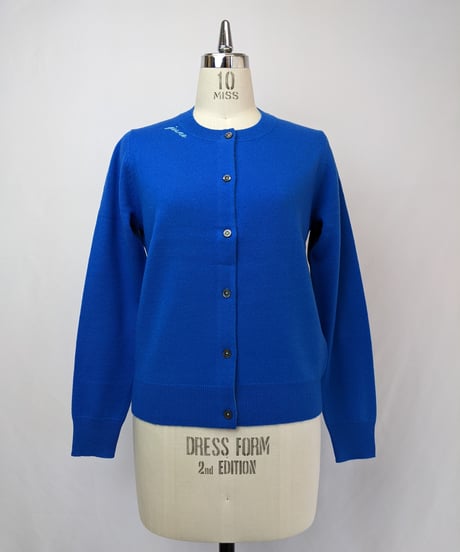 'JEUNE'LOGO EMBROIDERY CARDIGAN