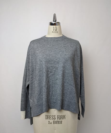 WASHABLE WOOL MIX KNIT