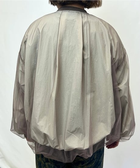 ORGANDY LAYERED JACKET