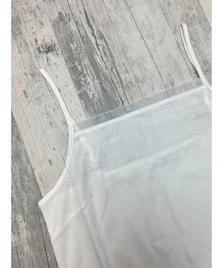 【ALDRIDGE STANDARD】SILKETSMOOTH COTTON CAMISOLE