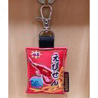 シュールな刺繍ワッペンキーホルダー( F-043麻婆豆腐の素) | Kimamaya