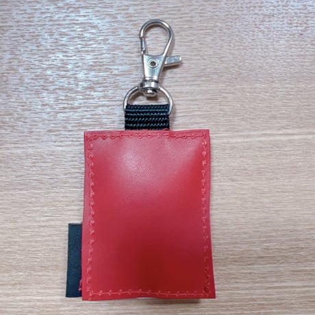 シュールな刺繍ワッペンキーホルダー( F-029天津甘栗)