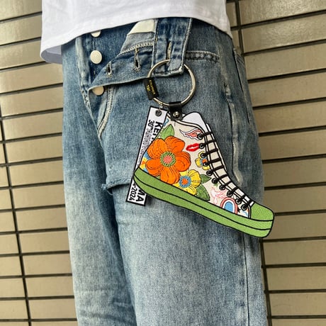 2025年3月31日販売終了！ KEITAMARUYAMA30thコラボレーションinラフォーレ原宿BigBagチャーム(flowershoes)