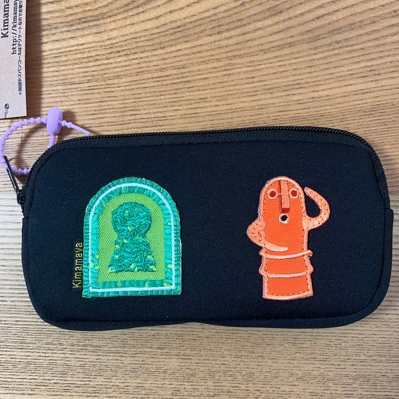 シュールな刺繍ワッペンキーホルダー( G-155 埴輪) | Kimamaya