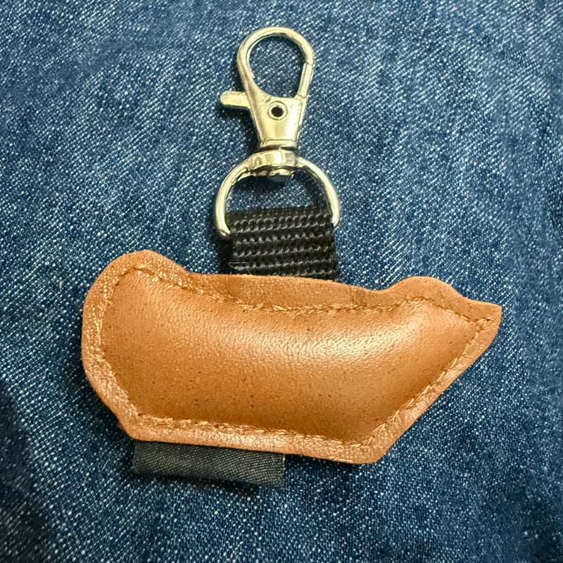 シュールな刺繍ワッペンキーホルダー(F−98たこ焼き) | Kimamaya