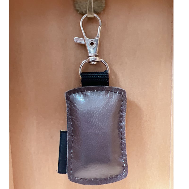 シュールな刺繍ワッペンキーホルダー(F-006みかんの缶詰 シュールな刺繍ワッペンキーホルダー(F-006みかんの缶詰