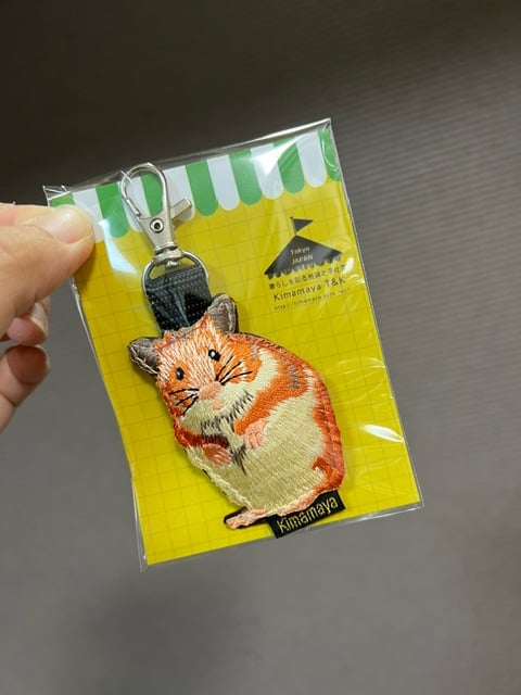 平成レトロ　ダパンチ　ファスナーホルダー　ハムスター　Da punch 平成レトロ ダパンチ ファスナーホルダー ハムスター Da punch