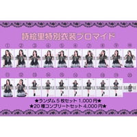 詩絵里特別衣装プロマイド
