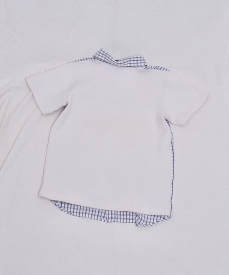 90s MILKBOY knit switching design shirts