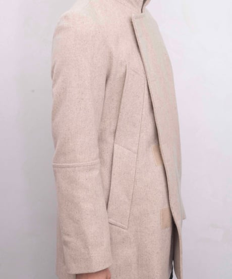 JACK HENRY made in france velcro standcollar wool jacket