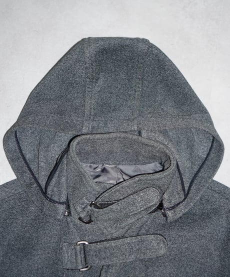 JUN MEN 90s velcro wool long coat