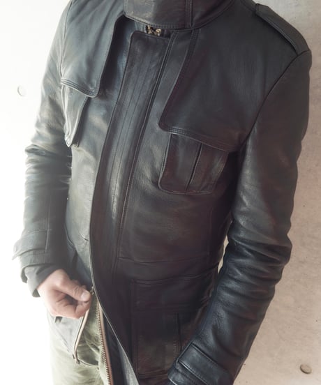 90s lamb leather M-65