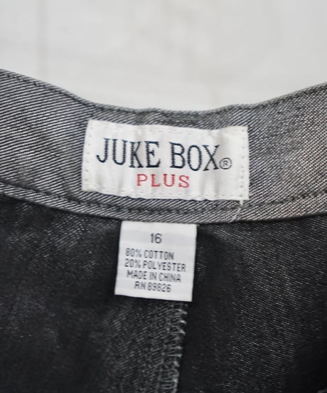 90s silver coating buggy cotton/poly pants