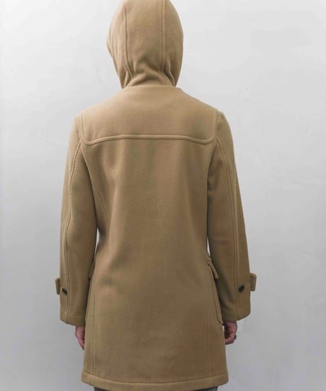 JOHN LAWRENCE SULLIVAN leather velt duffel coat