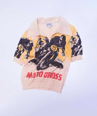 70s art print shirts type1: motocross
